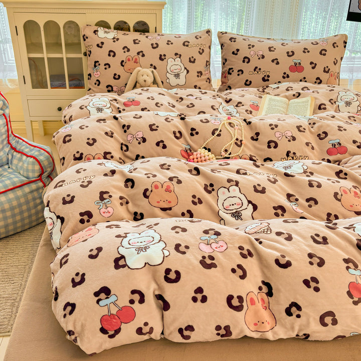 Playful Animal-Themed Comforter Set