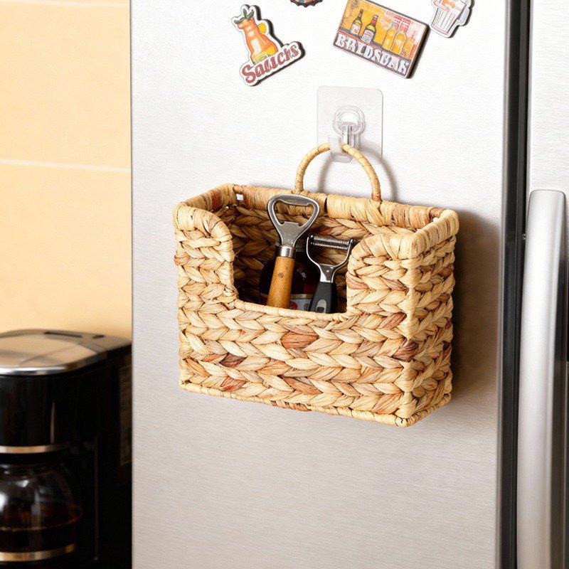 Woven Storage Basket with Handles
