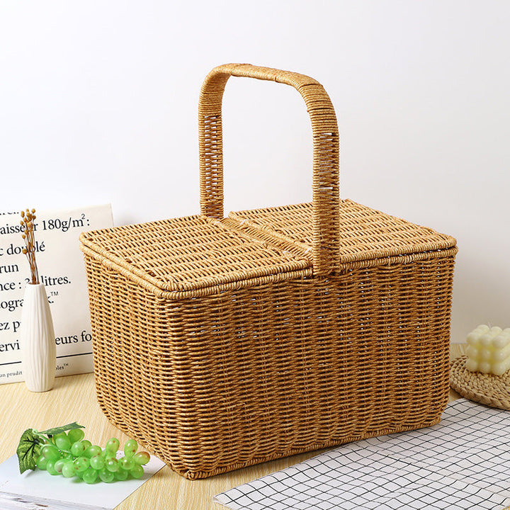 Woven Picnic Basket