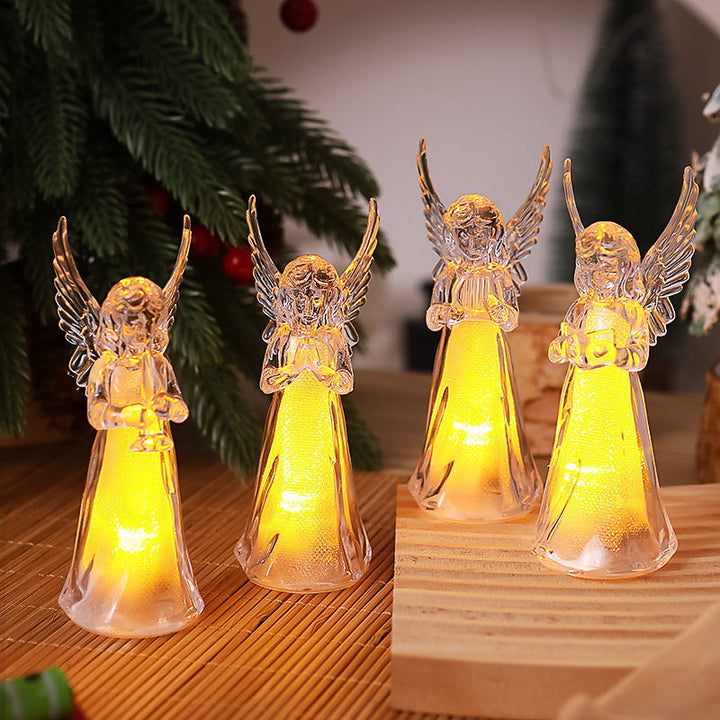 Elegant LED Angel Light Figure