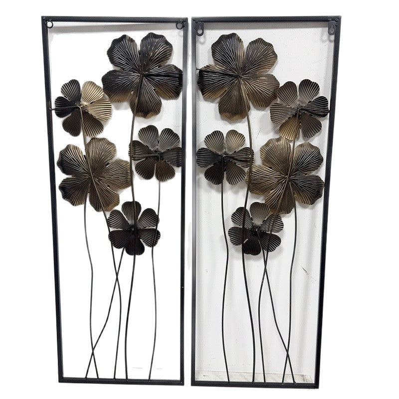 Artistic Floral Wall Metal Decor