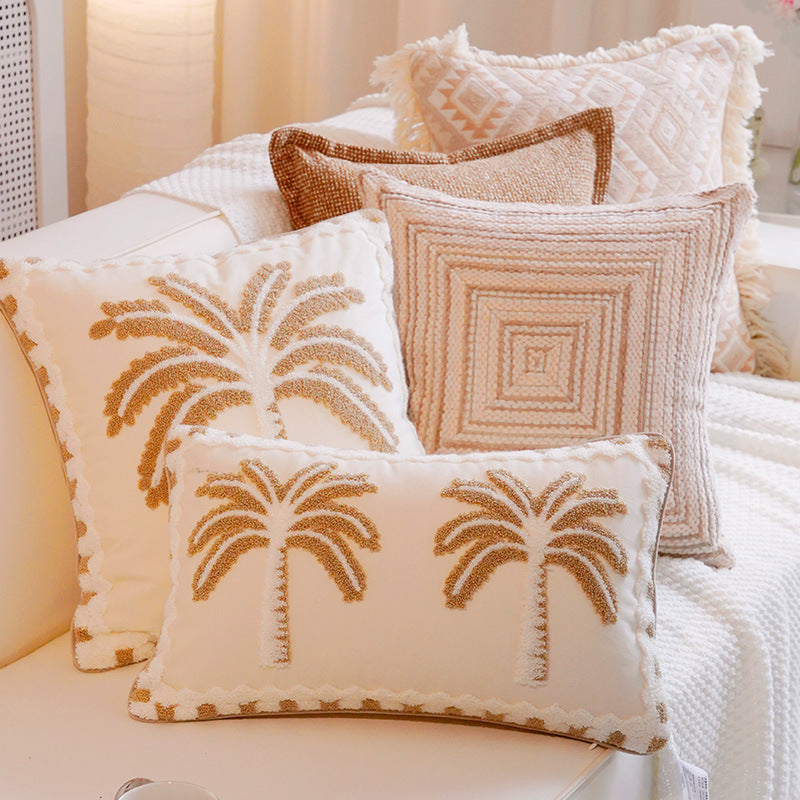 Decorative Palm Tree Accent Pillow