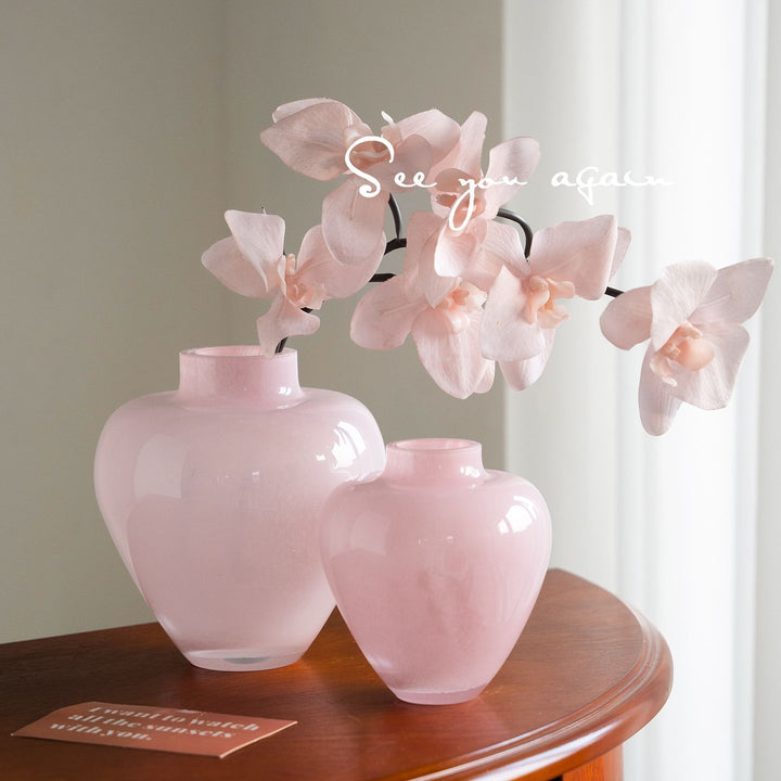 Elegant Heart-Shaped Glass Vase