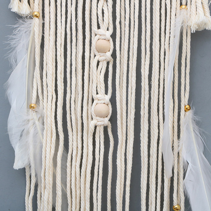 Moon-Inspired Macrame Wall Hanging