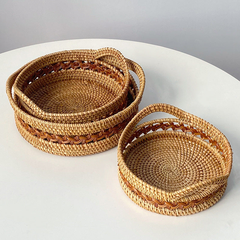 Decorative storage basket