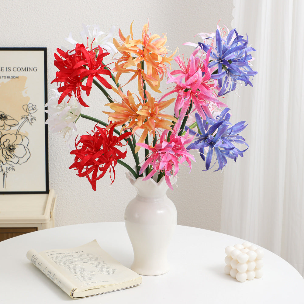 Artificial blossom branch with delicate flowers