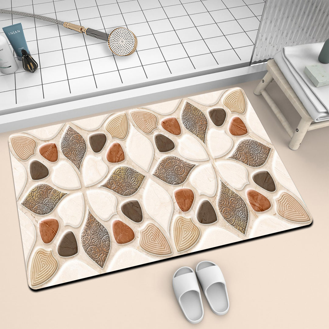 Artistic Mosaic Bath Mat