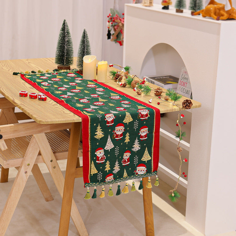 Festive table runner