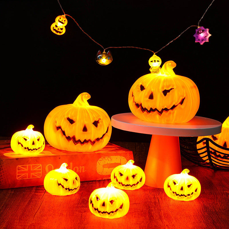 Decorative Halloween light with pumpkin motif