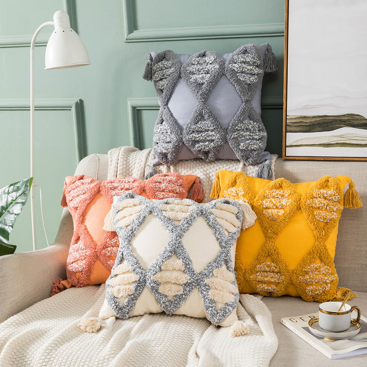 Textured Decorative Pillow