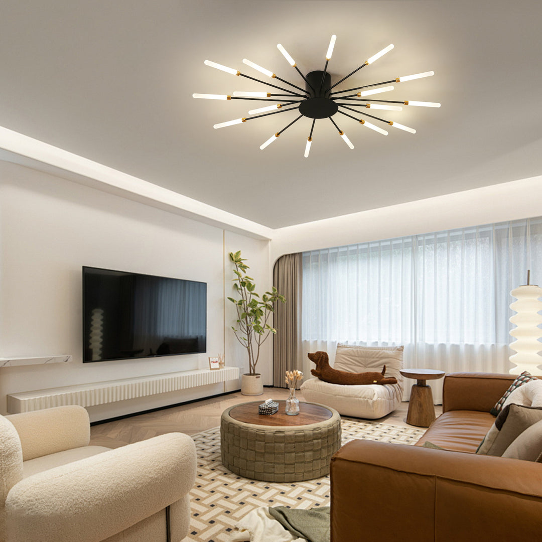 Star Explosion Ceiling Light