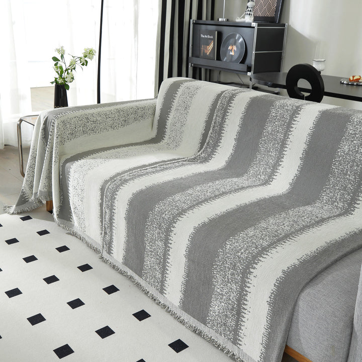 Woven Textured Throw Blanket