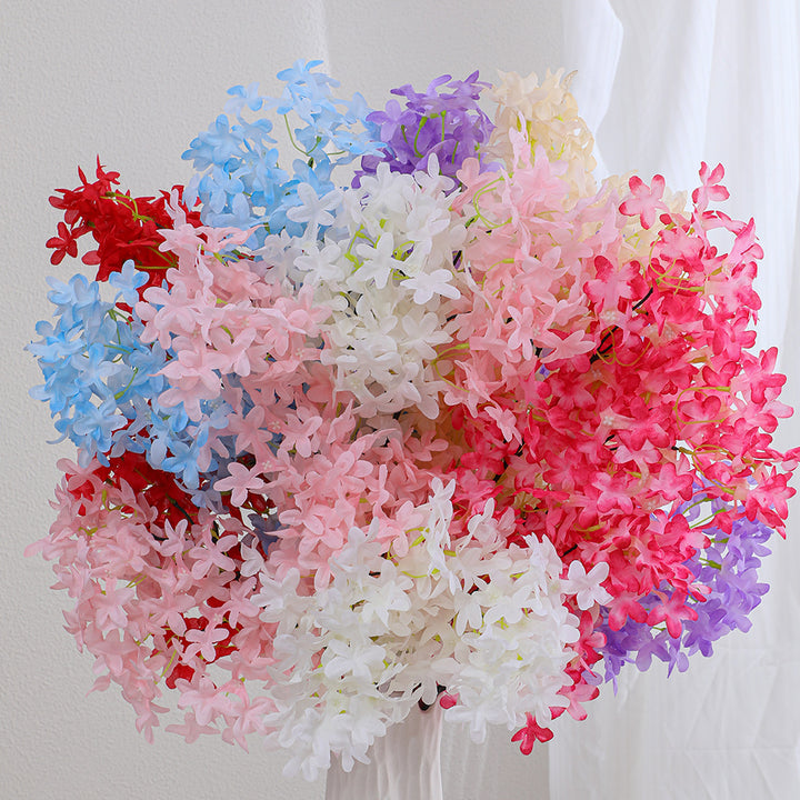 Artificial flower branch with delicate details
