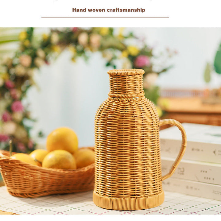 Decorative Woven Water Jug