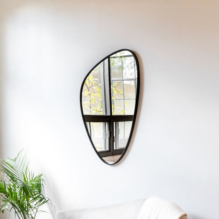 Abstract-Shaped Wall Mirror