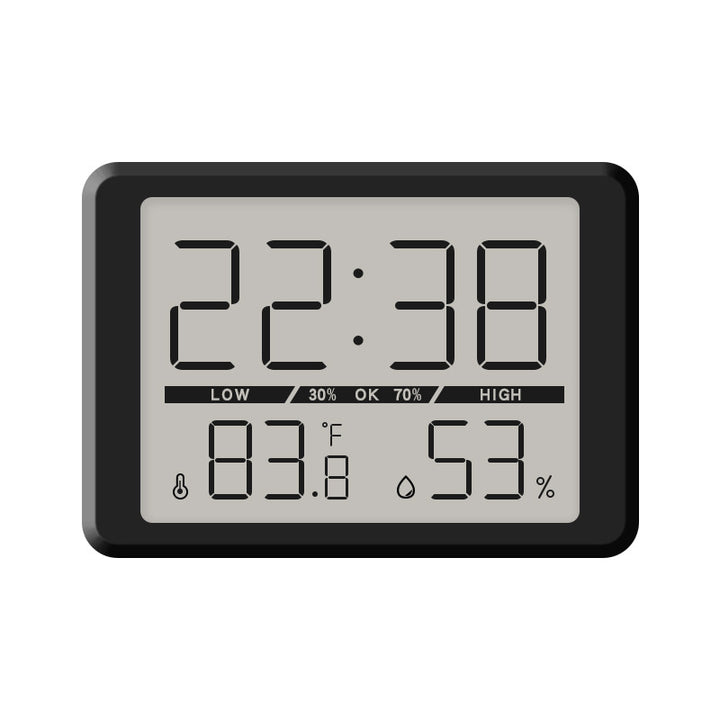 Digital Thermo-Hygrometer Clock