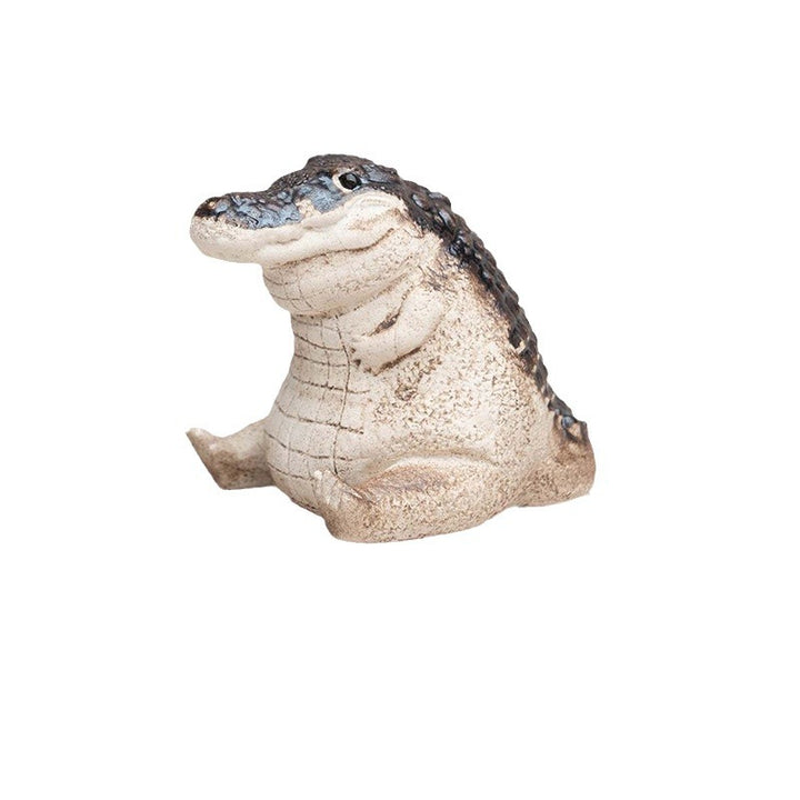 Decorative Crocodile Figurine