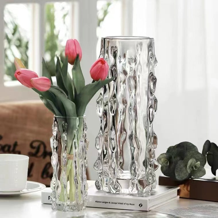 Artistic Sculptural Glass Vase