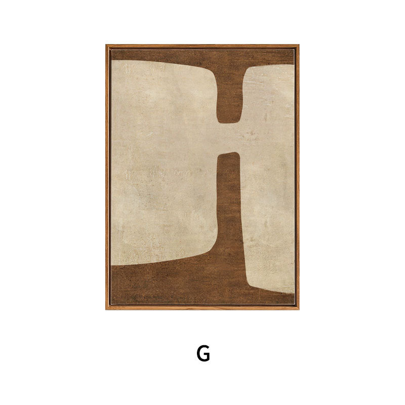 Abstract Minimalist Framed Artwork