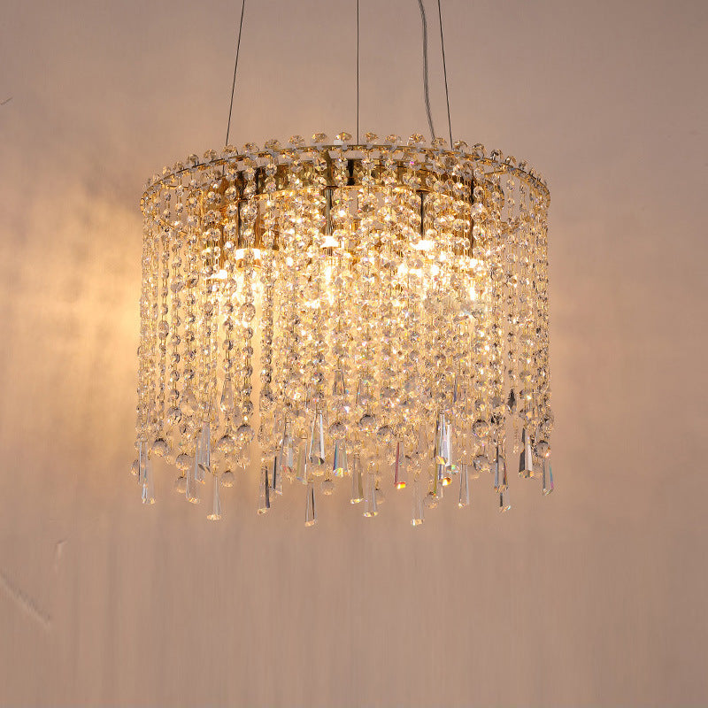 Crystal Cascade Chandelier