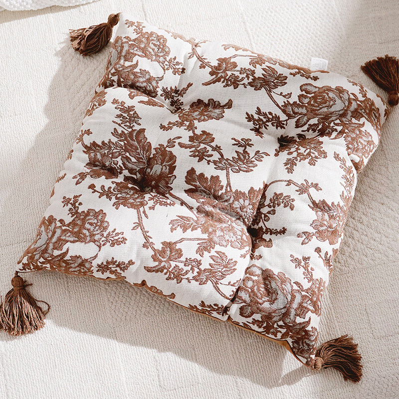 Decorative Tropical Leaf Print Cushion