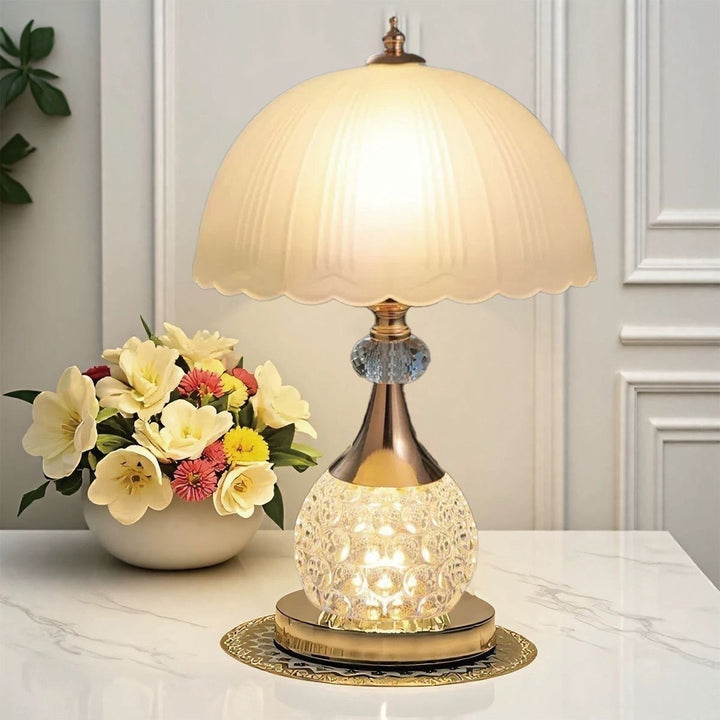 Crystal Glass Decorative Table Lamp