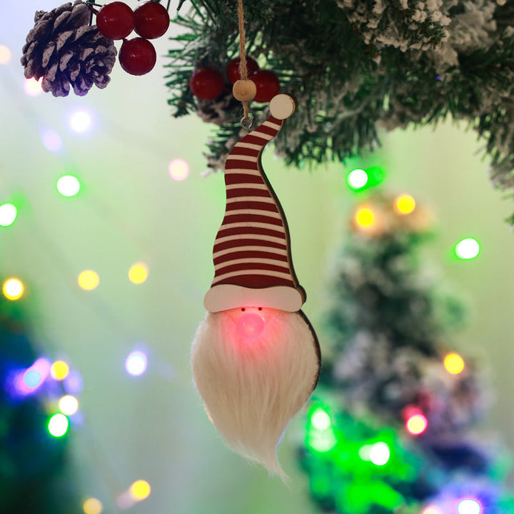 Cute Christmas decoration with LED light