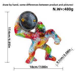 Sporty decorative figure of a weightlifter