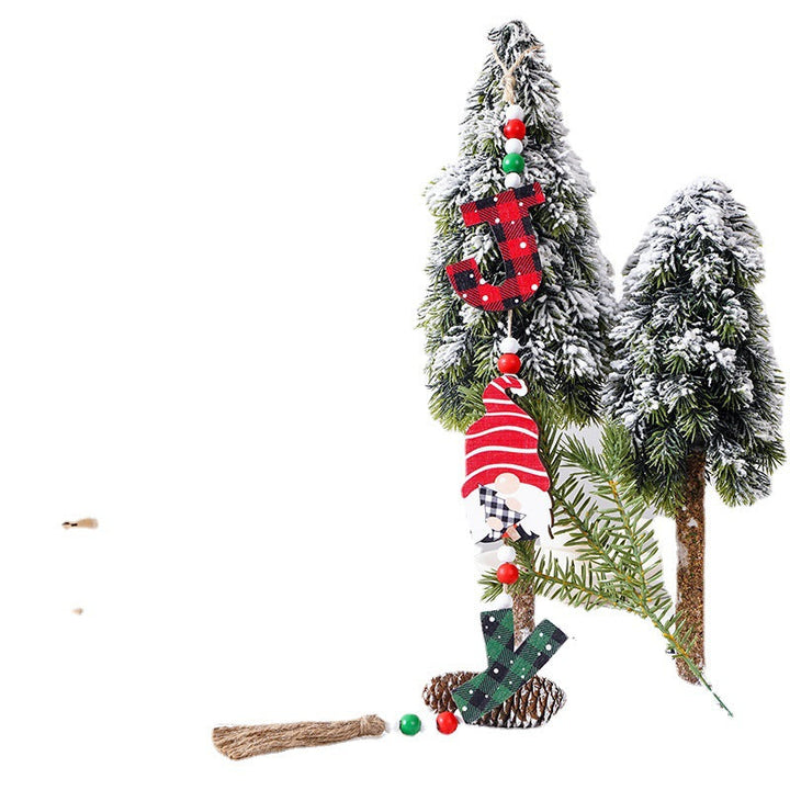Decorative Christmas ornaments with Santa Claus motif