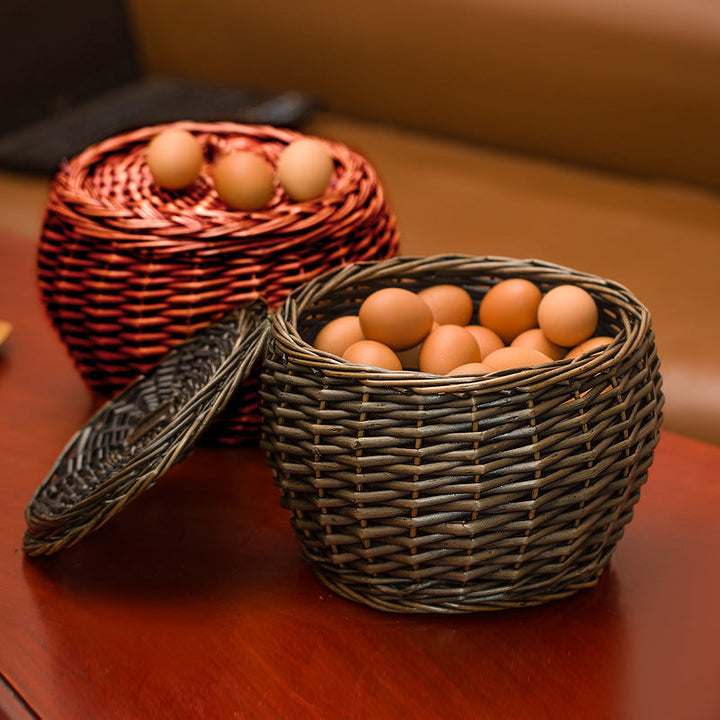 Handcrafted Woven Storage Basket