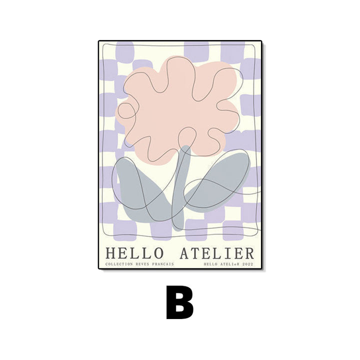 Floral Greeting Wall Art