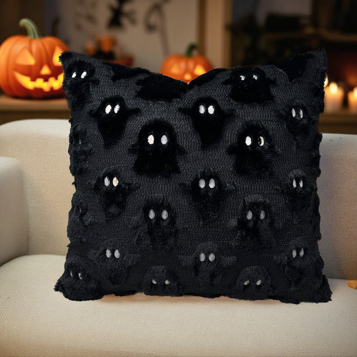 Ghost-Themed Decorative Cushion