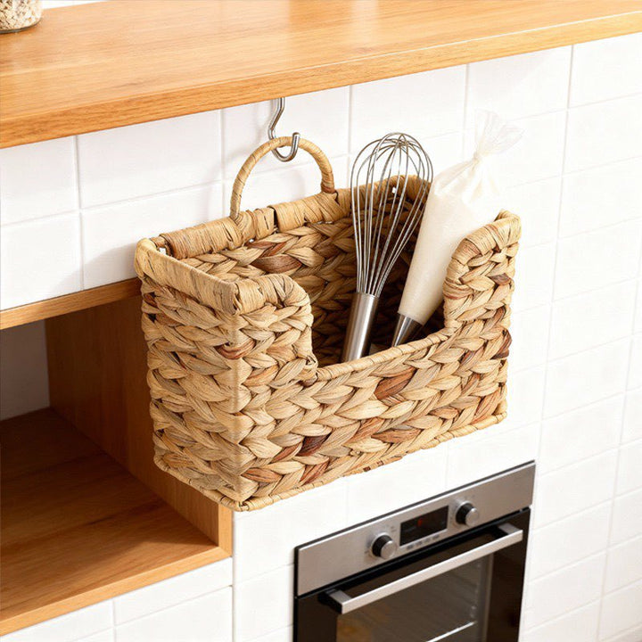 Woven Storage Basket with Handles
