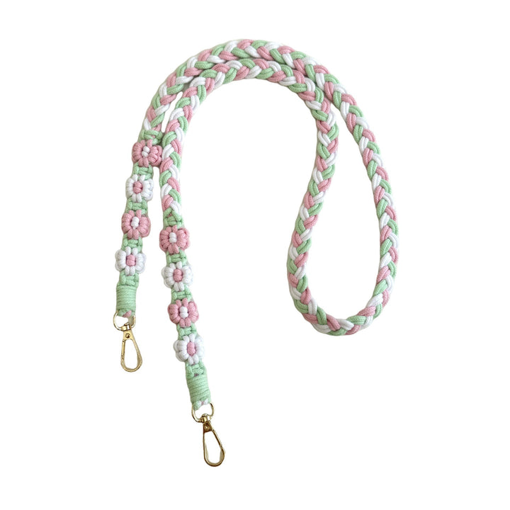 Handmade Macrame Floral Dog Leash