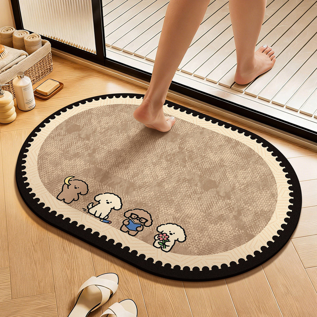 WoCute Cartoon Bath Mat
