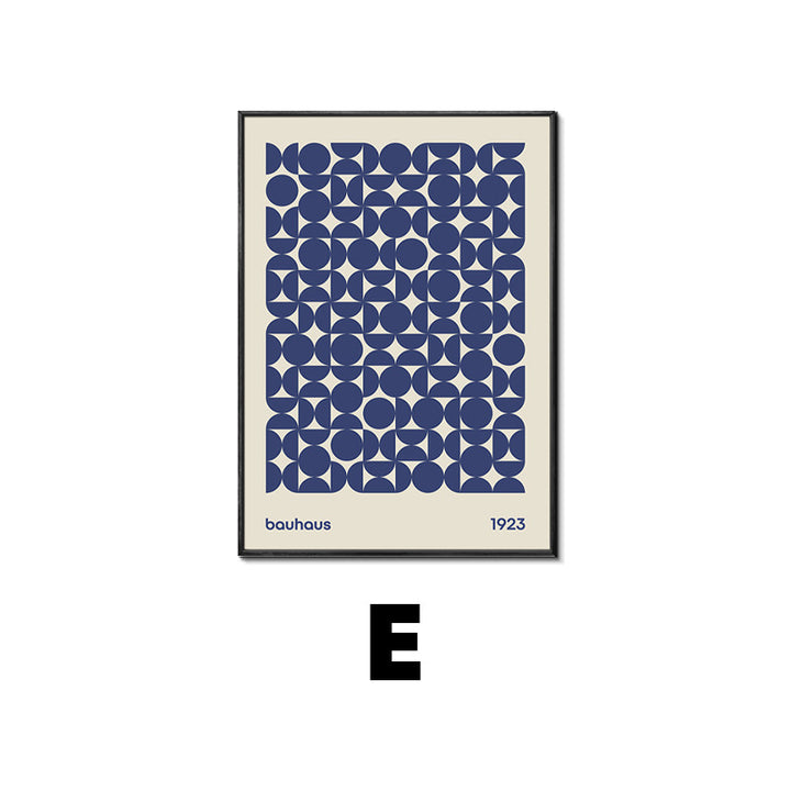 Bauhaus Geometric Wall Art Print