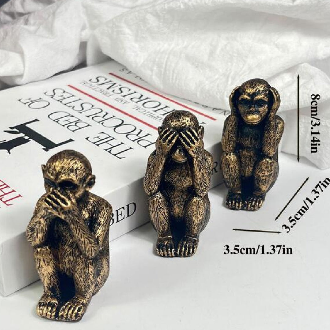 Decorative Three Wise Monkeys Figurine