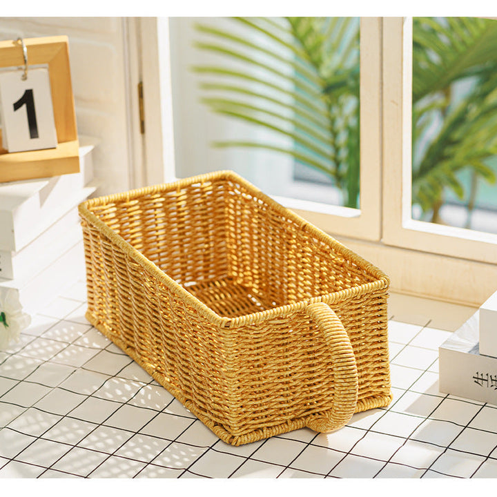 Home Storage Wicker Basket