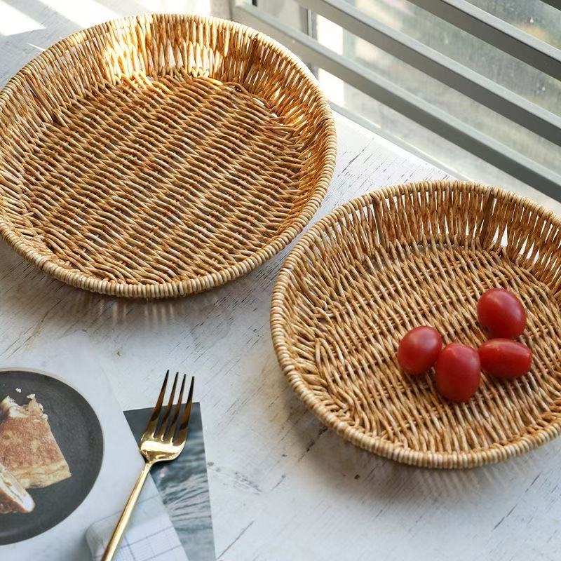 Handwoven Decorative Storage Tray
