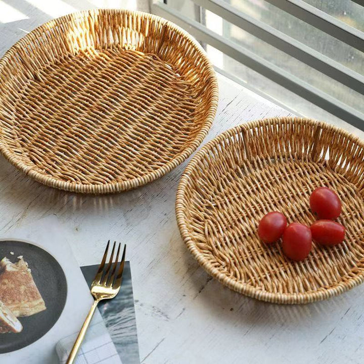 Handwoven Decorative Storage Tray