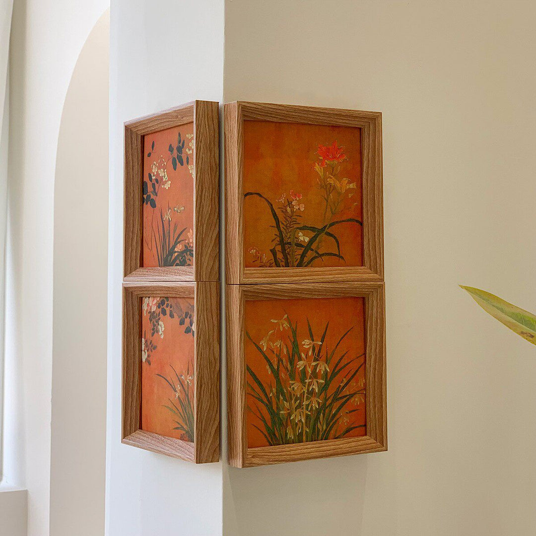 Artistic Multi-Panel Wall Frame