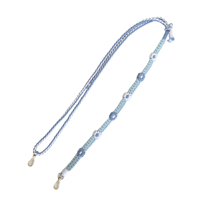 Floral Macrame Eyewear Chain