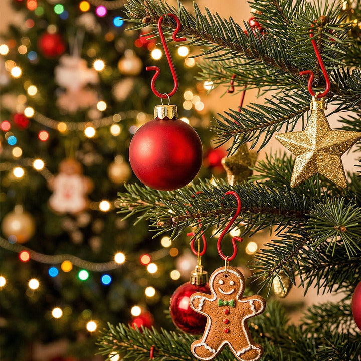 Decorative Christmas tree hooks