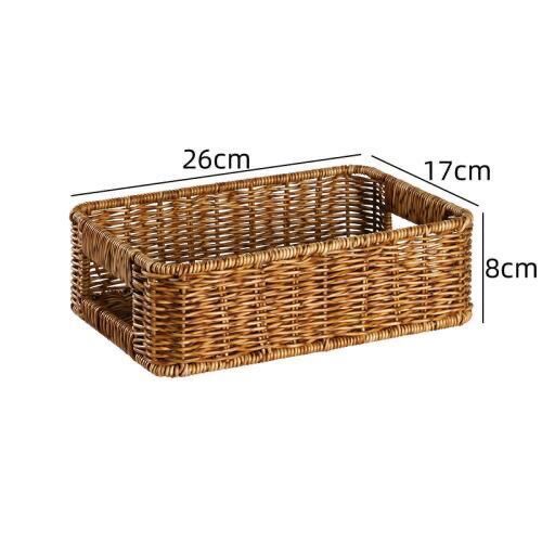 Rectangular Woven Storage Basket