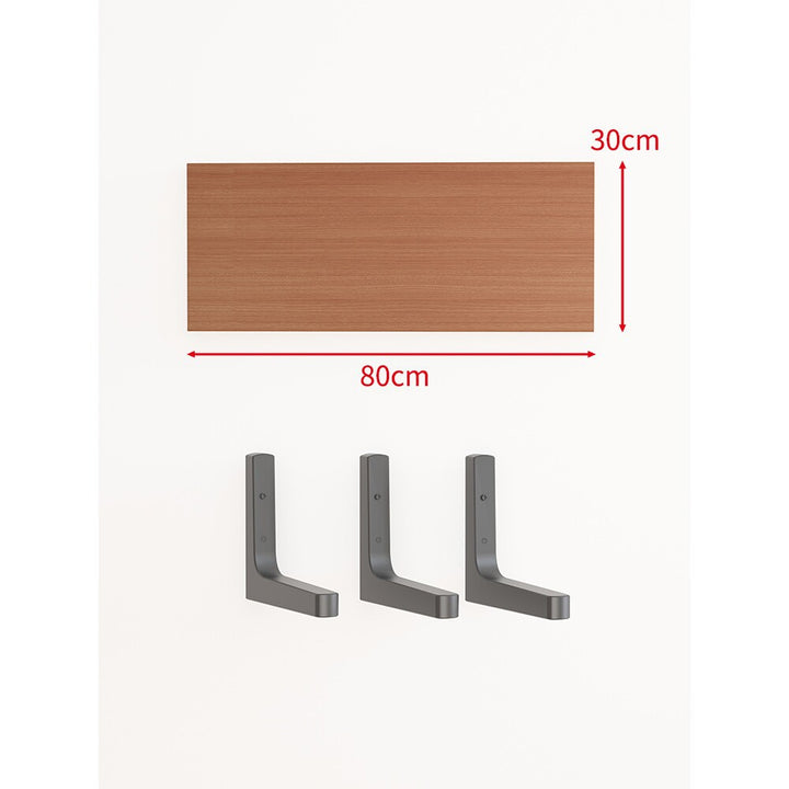 Long Narrow Floating Wall Shelf Kit with Concealed Heavy-Duty Brackets