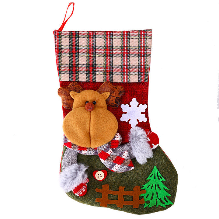 Christmas stocking with creative designs