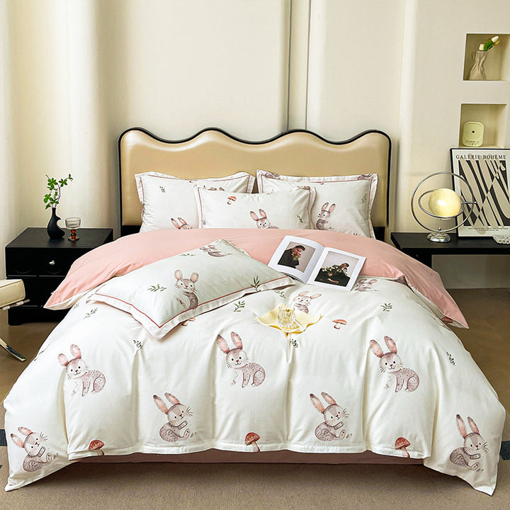 Floral Pattern Duvet Cover Set