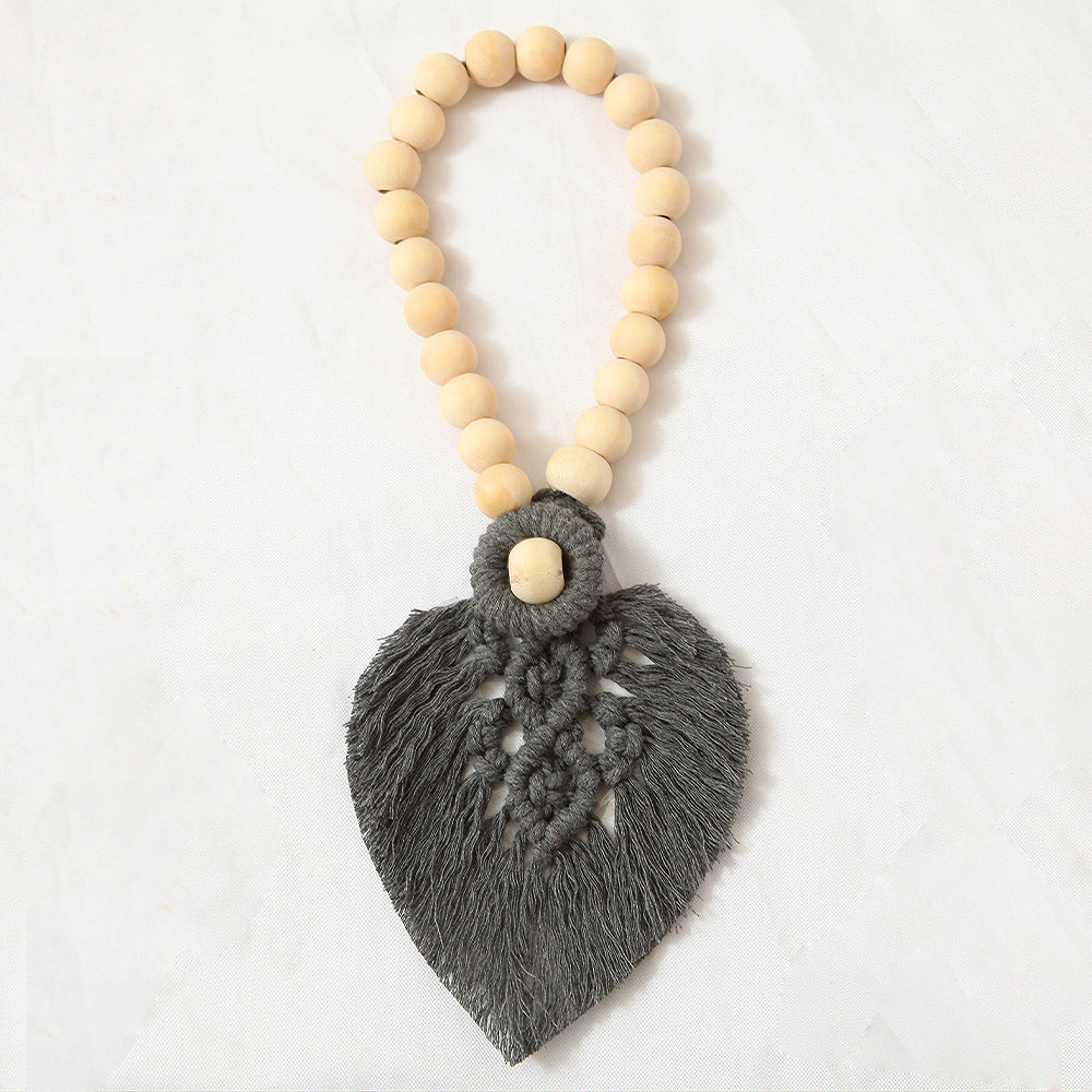 Decorative Macrame Leaf Wall Hanging