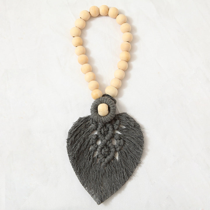 Decorative Macrame Leaf Wall Hanging