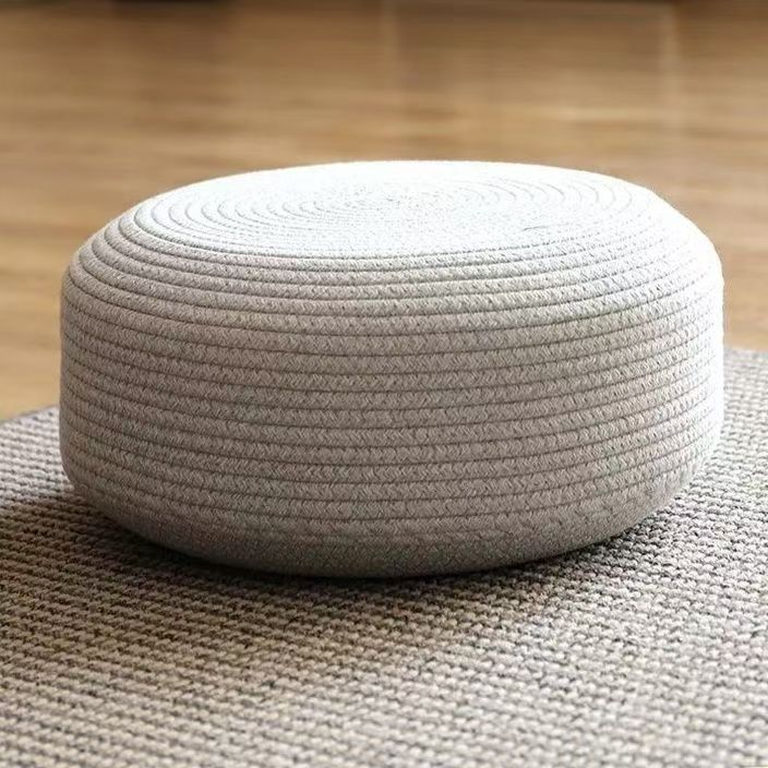 Handcrafted seat pouf